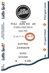 lotto 649 daily grand
