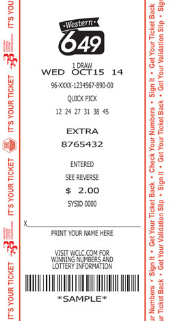 western lotto numbers